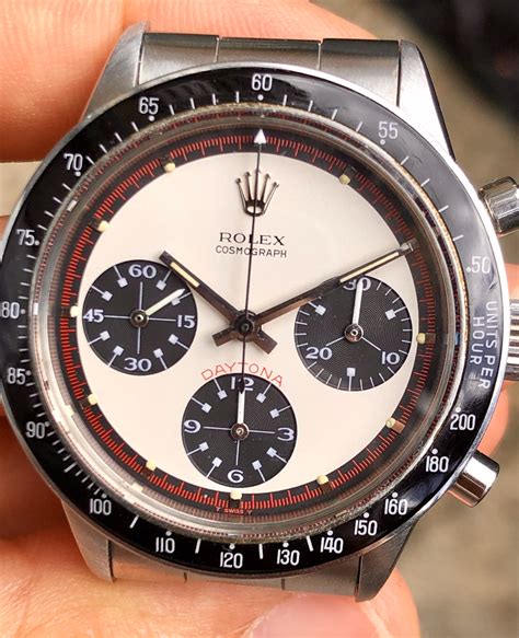 rolex paul newman daytona on wrist|Paul Newman Rolex daytona sold.